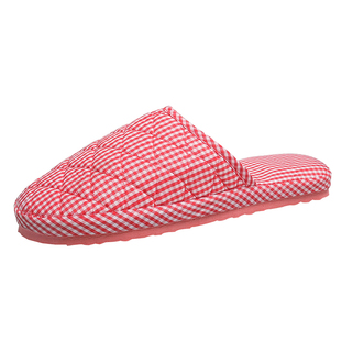 四季季轻便情侣薄款四季透气男女居家布艺客人家用冬季防滑棉拖鞋