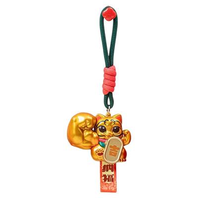 大力招财猫盲盒守护福系列钥匙扣