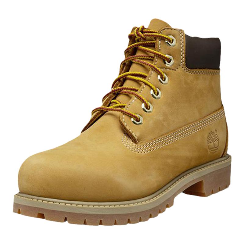 保税直发Timberland添柏岚童鞋青少年大黄靴高帮户外12909丨12709