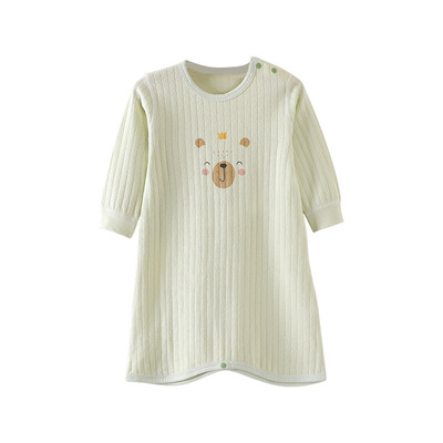 睡袋连体衣睡衣纯棉家居服衣服