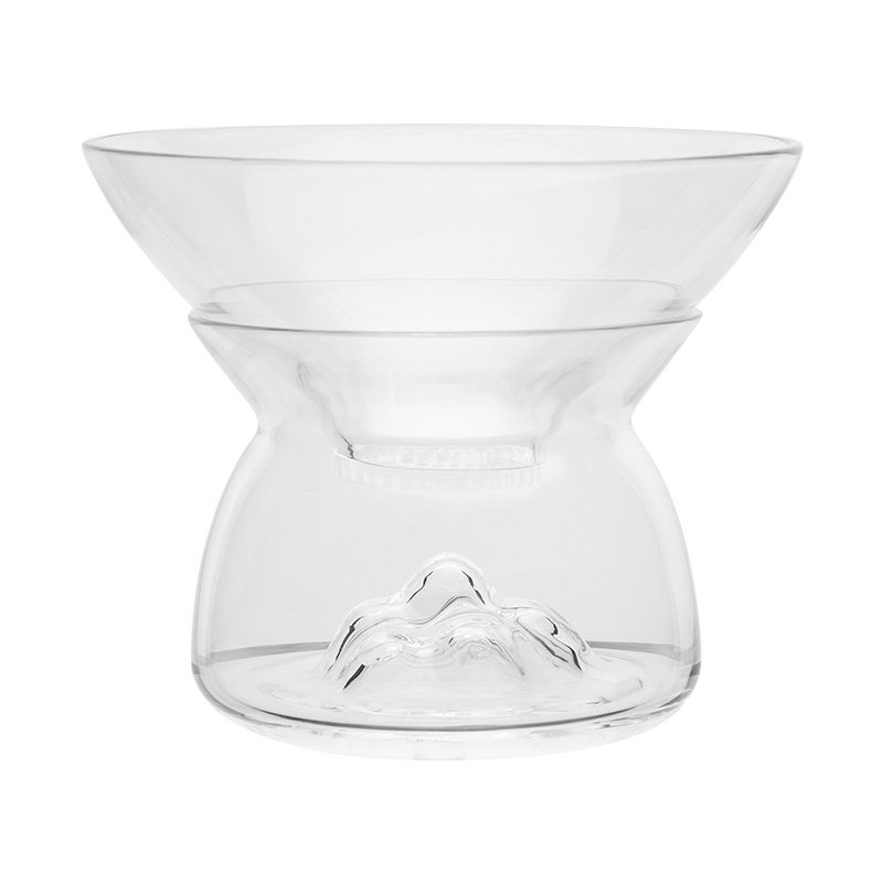 雅集茶具配件玻璃茶漏茶滤公道杯