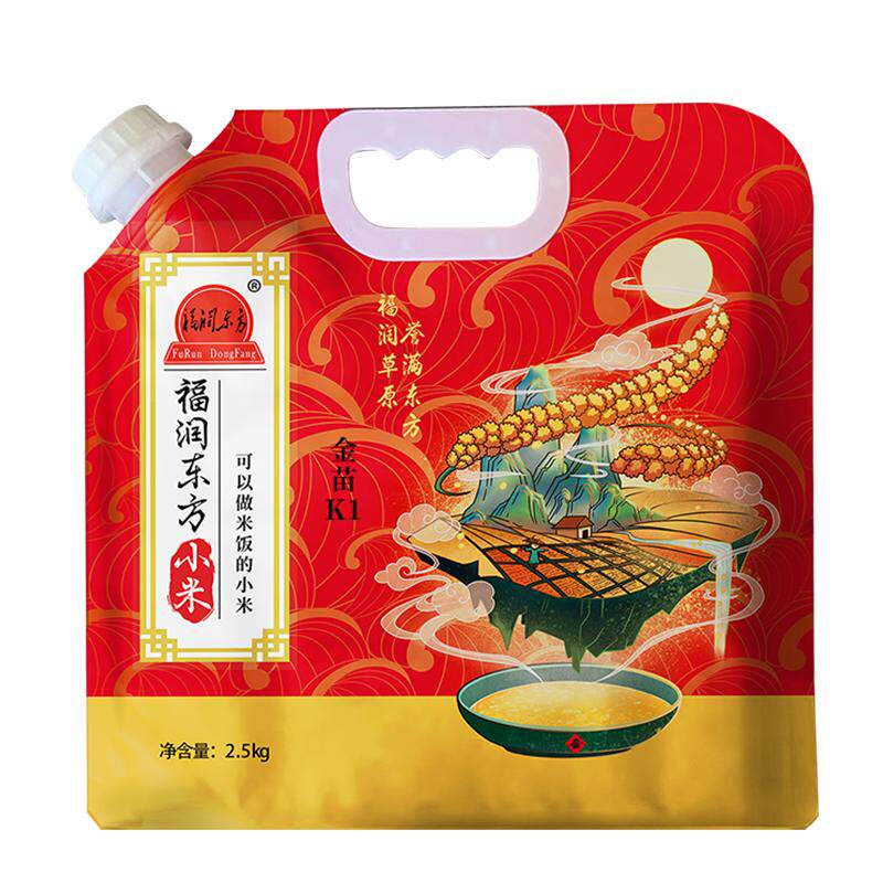 福润东方金苗K1小米黄小米5斤