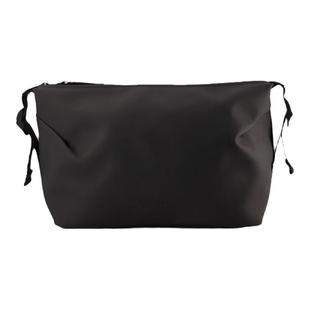 RAINS Hilo Wash Bag 黑色涤纶包