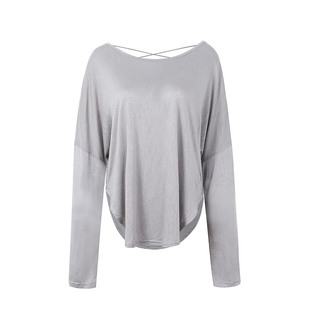 annerun防晒罩衫女新款夏慵懒风健身瑜伽服宽松显瘦长袖运动上衣