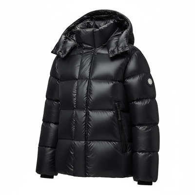 鸭鸭羽绒服男女2025秋冬新短款