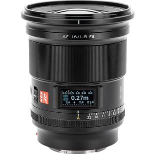 唯卓仕16mm F1.8全画幅自动对焦超广角星空摄影镜头E/Z/L卡口相机