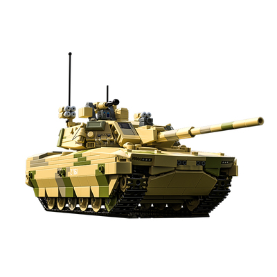 现货ztz-100第四代主战坦克拼装玩具军事重型战车积木模型新品
