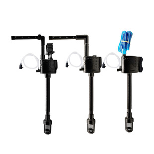 海斯宝鱼缸三合一潜水泵上过滤器小型循环夹片超静音大自然增氧泵