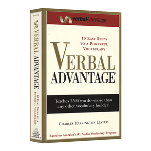 Verbal Advantage Ten Easy Steps to a Powerful Vocabulary SAT/GMAT/GRE英语考试 学单词利器 高级词汇学习书 英文原版进口图书
