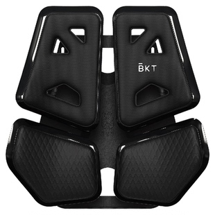 BKT护腰靠垫人体工学汽车腰靠座椅久坐腰部支撑靠垫开车靠背腰托