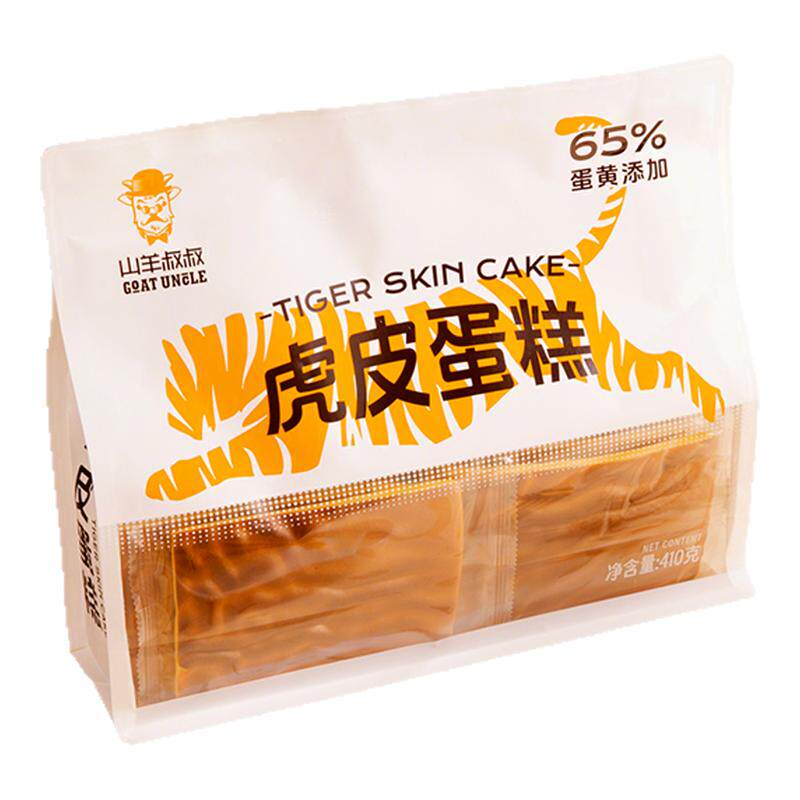 山羊叔叔虎皮蛋糕片学生营养早餐