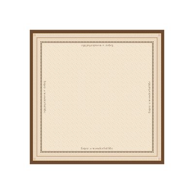 轻奢风方桌布高级感正方形餐桌布