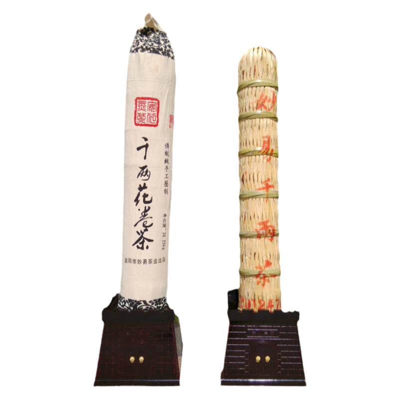 妙易安化黑茶千两茶收藏升值