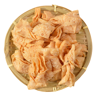 韶关特产酥皮蛋散南乳蒜香薄脆手工蛋散油炸传统小吃老式咸蛋散
