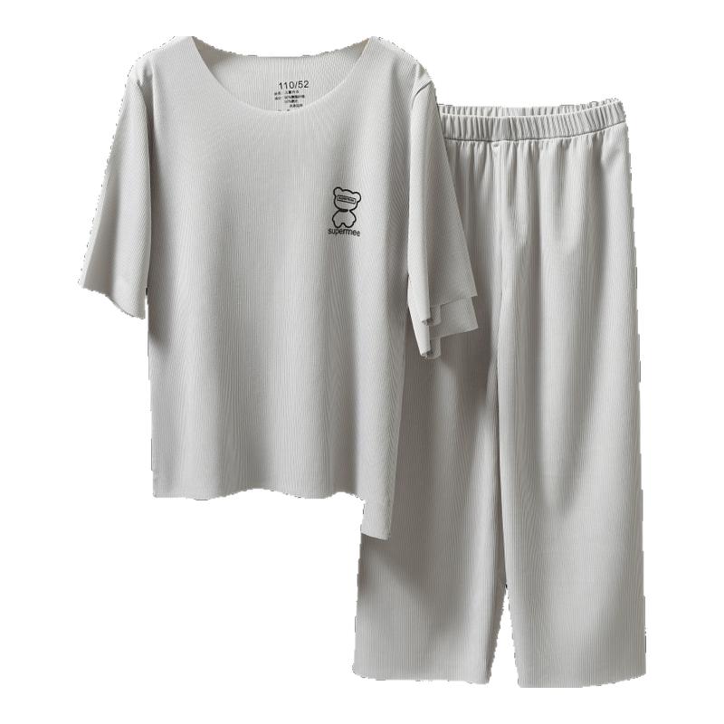 儿童睡衣夏季款2025新款夏天薄款男孩女孩家居服夏款冰丝男童女童