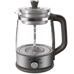 钛合金黑茶煮茶器养生壶家用小型办公室全自动蒸汽煮茶壶蒸茶器