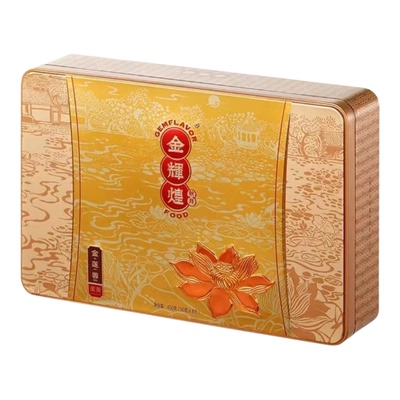 蛋黄莲蓉金辉煌湛江广式月饼礼盒