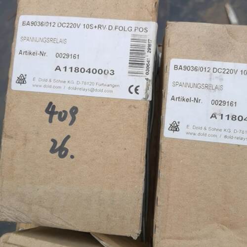 议价德国DOLD继电器，9036/012-DC220V，