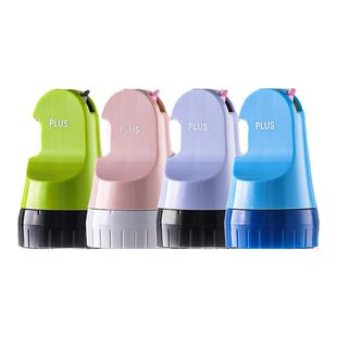 日本plus普乐士保密印章彩色滚轮式快递涂码笔快递单信息遮盖消除乱码涂鸦印章保护隐私防泄密消除器自带刀片