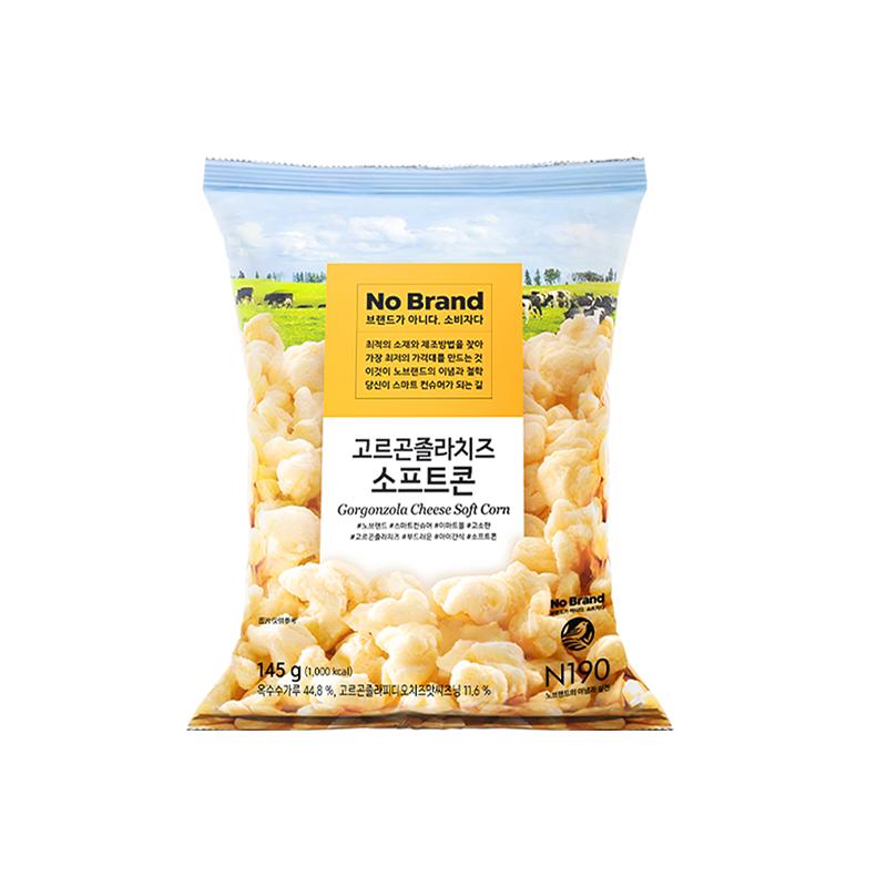 nobrand诺倍得冈古佐拉芝士玉米卷韩国进口膨化爆米花玉米粒零食