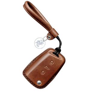 适用大众帕萨特钥匙套迈腾揽巡境ID4途昂X凌渡途观L探岳歌真皮包