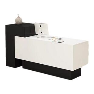 服装店收银台现代简约女装店铺小型吧台桌柜台美甲美发前台接待台