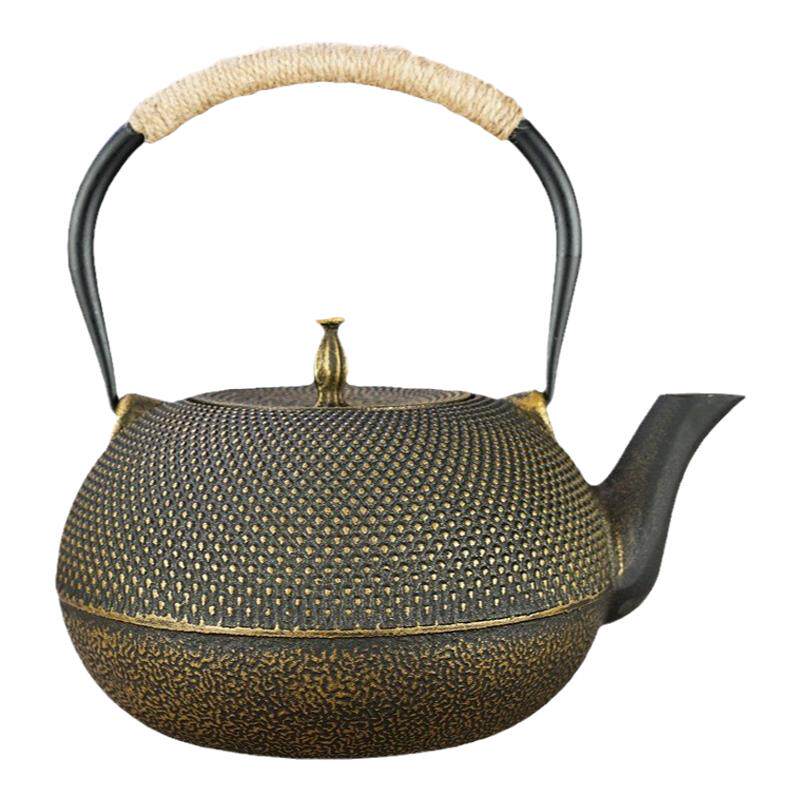 壁炉烧水壶铁壶煮茶壶泡茶专用碳火炉电陶炉明火煮茶通用铸铁茶壶