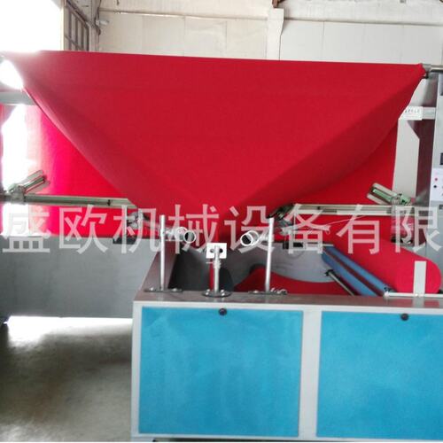 厂家批发印染后整理设备宽幅对折卷布机 折幅机加 工苏州折幅机