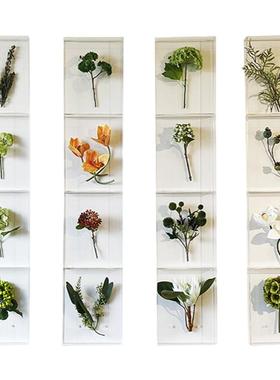 现代轻奢亚克力永生花样板房