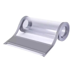 空调透明磁吸门帘商用加厚保暖挡风防风隔断帘PVC塑料软门帘冬季