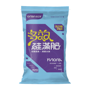 花白鲢鳙专用肥多效硅藻肥20kg肥水培藻膘肥鱼肥补充碳源饵料多肽