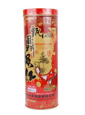 超鼎极红蝶尾中颗粒观赏鱼饲料