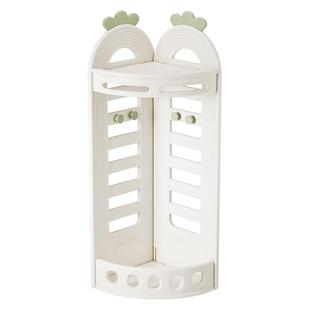 HOBBYTREE/哈比树萝卜转角衣帽架落地儿童玩具收纳架书本架置物架