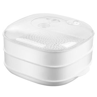 大号微波炉专用蒸笼加热蒸盒家用蒸盒多功能带盖加厚蒸屉