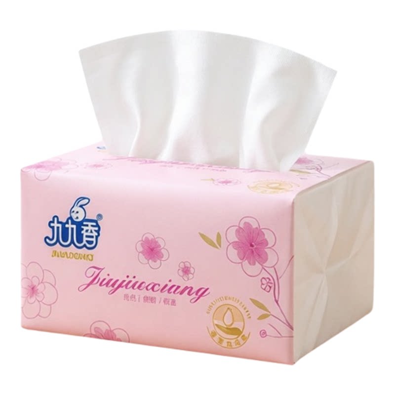 九九香原木抽纸500婴儿用柔软