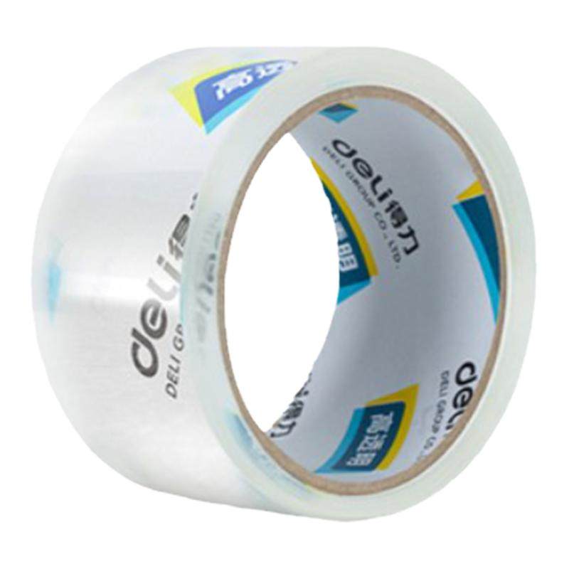 得力透明胶带大号宽胶带 打包封箱带封口胶布 大卷胶带宽4.8/6cm
