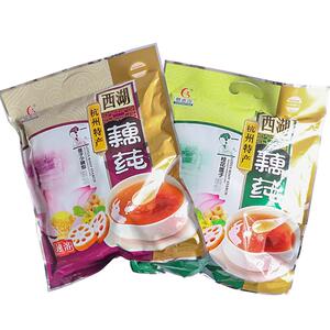 醇香园杭州特产西湖藕粉600g藕纯少糖代餐袋装藕粉正品官方旗舰店