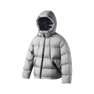 NYHSUGOO/南乙冬季鲁道夫三防泡芙款国标90白鹅绒羽绒服55086男士