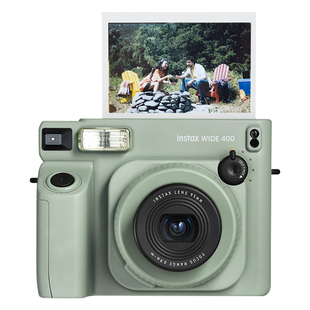 富士WIDE400宽幅立拍立得相机配件盒含拍立得相纸wide300升级款