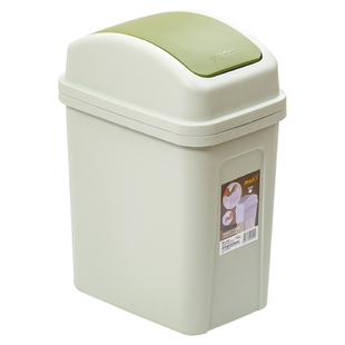 【摇盖夹缝】带盖方形垃圾桶家用客厅厨房卫生间卧室房间缝隙纸篓