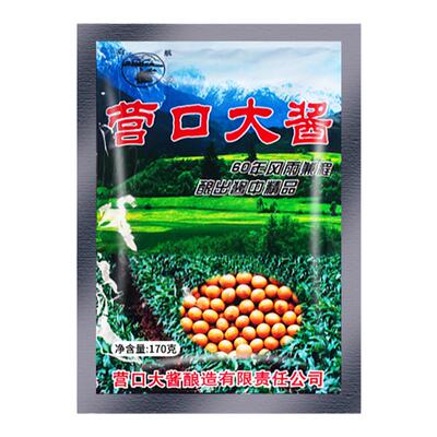 启航正宗营口大酱170g黄豆酱