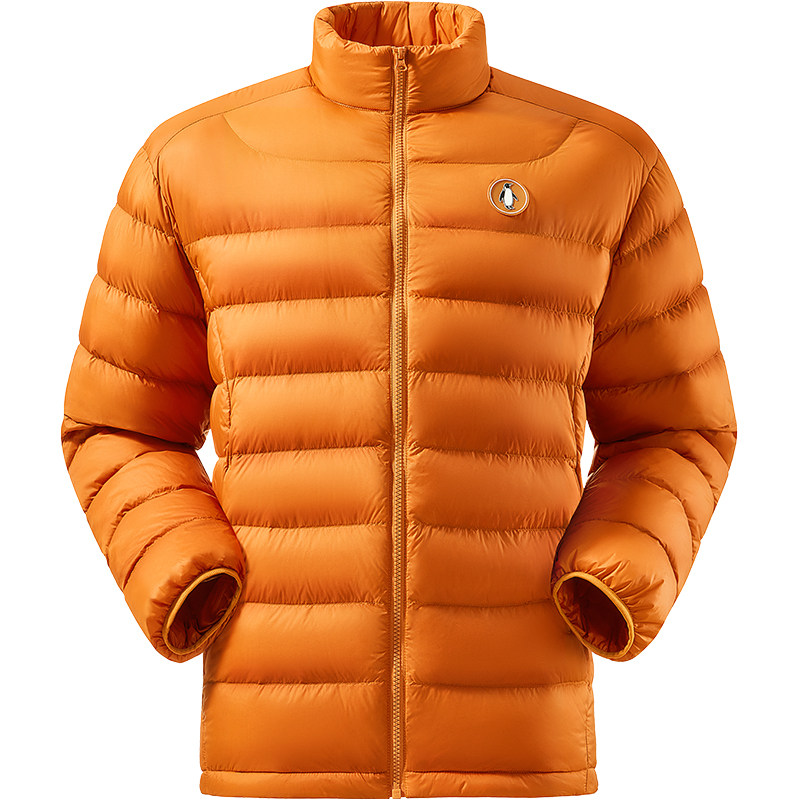 企鹅轻暖立领排骨羽绒服
