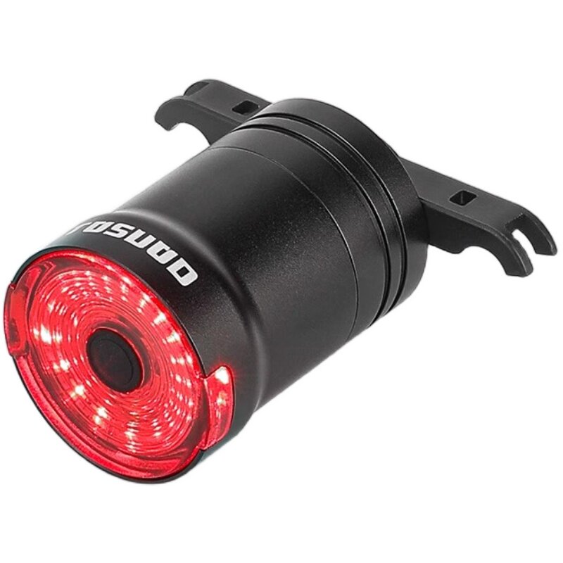 塔斯队长山地自行车尾灯充电公路单车夜骑防水智能刹车感应灯骑行