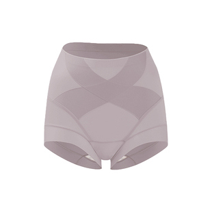 X型绷带高腰塑身裤收腹提臀10A蚕丝裆不夹臀无痕美体轻塑裤GR