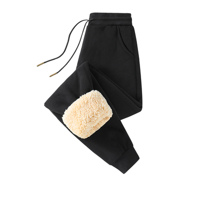 东北过冬特厚羊羔绒男裤