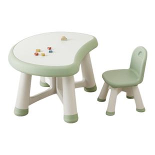 哈比树儿童学习桌椅套装家用幼儿小学生玩具桌男孩女孩简约花生桌