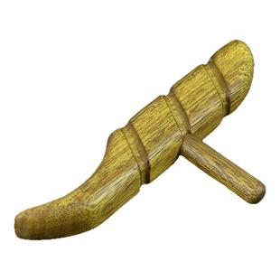 天然奥坎木点穴锥刮痧棒推经络面部美容拨筋棒足疗点穴棒穴位疏通