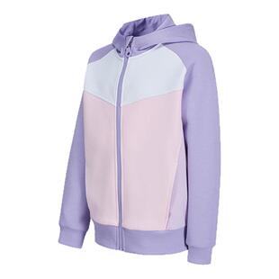 迪卡侬男童女童春季加绒加厚舒适上衣裤子儿童保暖运动套装KIDC