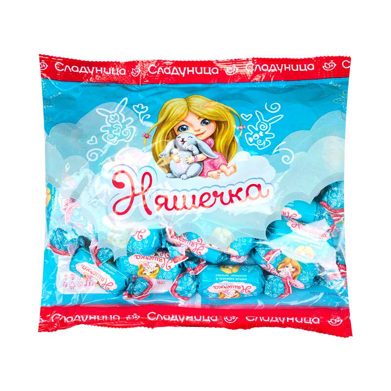 俄罗斯进口俄宝多牌奶糖500g