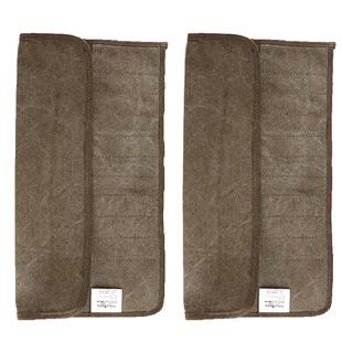 新概念Skyists帆布画笔袋|毛笔插笔袋 笔帘 卷式收纳